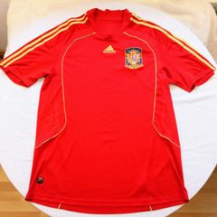 2007/09 Spain Adidas Home Jersey Size L Adults