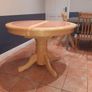 table, extendable, round to oval Image 4