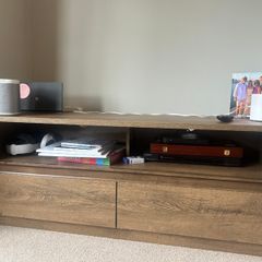 TV Bench and Drinks Cabinet