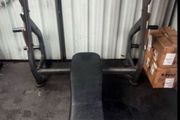 Olympic weight bench press