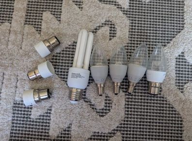 Led light bulbs and converter