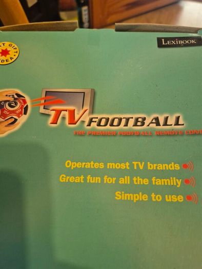Lexibook 2001 - football plush ball universal remote