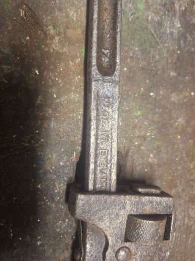 14 inch  steel record Wrench