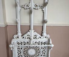 Victorian Antique Cast Iron Hall Stand
