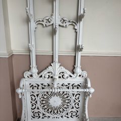 Victorian Antique Cast Iron Hall Stand