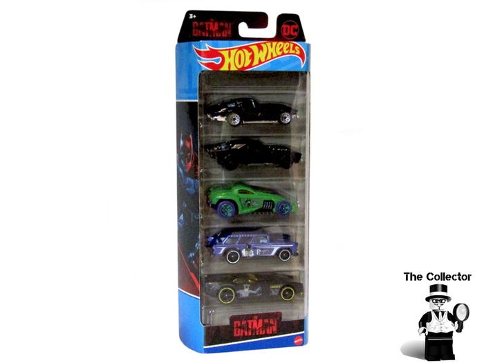 Hot Wheels Batman Dark Knight 5 Pack Assortment 1:64 Cars Brand New Sealed