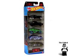 Hot Wheels Batman Dark Knight 5 Pack Assortment 1:64 Cars Brand New Sealed