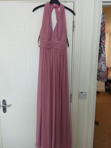 beautiful pink Debs dress size 10-12