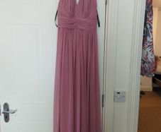 beautiful pink Debs dress size 10-12