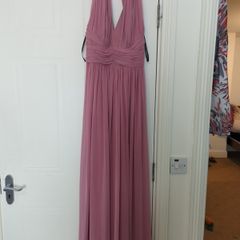 beautiful pink Debs dress size 10-12