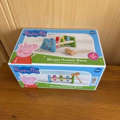 Peppa Pig Wooden Hammer Bench