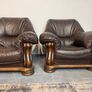 Real Leather Sofa Set Image 5