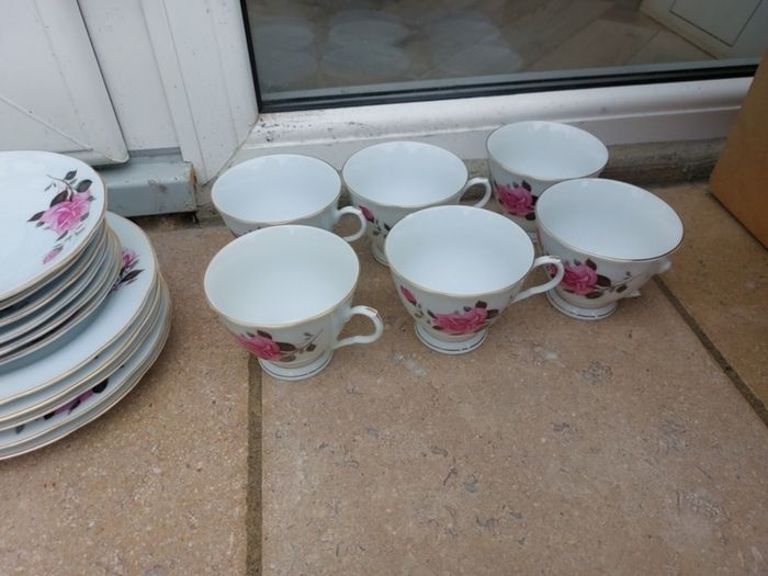 2 sets of fine bone china