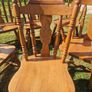 Solid oak chairs Image 2