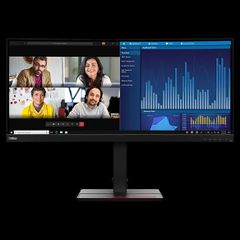 Lenovo ThinkVision P34w-20 34" Curved Ultrawide Monitor + Webcam