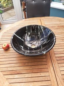 Glass Tabletop sink
