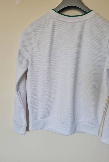 2017 Adidas originals jumper size 14 ptp 21" white polyester in excellent condition