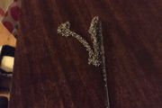 Harry Potter wand necklace