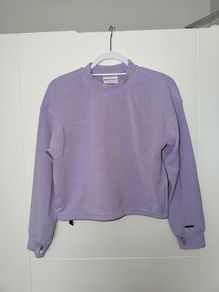 Powercut Women's Lilac Jumper - size small