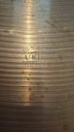 Vintage UFIP 22 inch Ping Heavy Ride, 3,425g, Pistoia, Italy