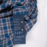 Tommy Hilfiger Blue Plaid Check Long Sleeve Shirt Elbow Patches Size M Image 6