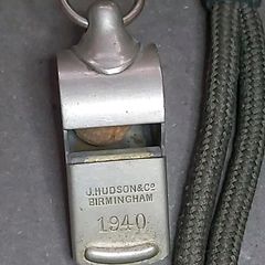 WW2 1940 Military Whistle Please see description