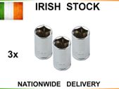 3x 1/4inch Drive 10mm Socket