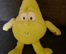 Brand new goodness gang pear soft toy