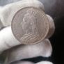 1890 Silver Crown Coin Image 6