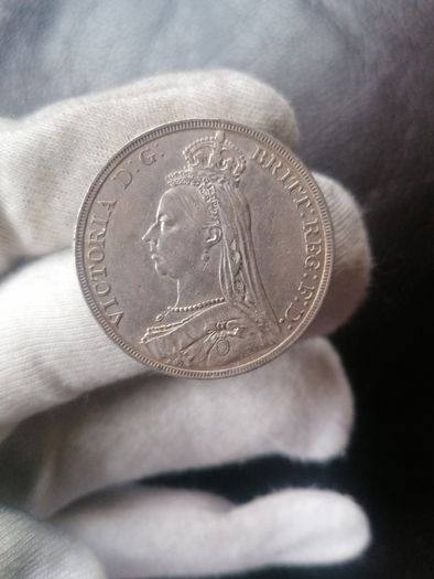 1890 Silver Crown Coin