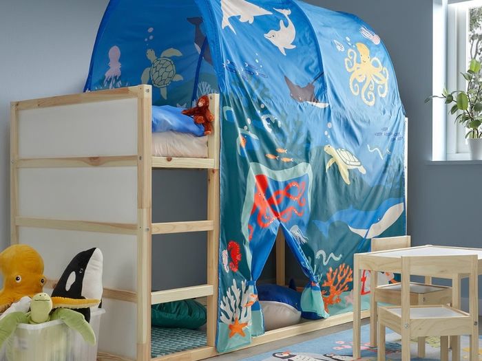 ikea kura kids bed