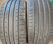 255-40-zr18 2x tyres