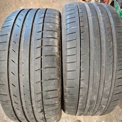 255-40-zr18 2x tyres