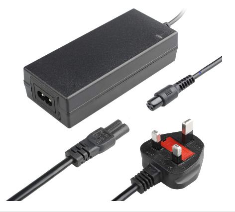 Scooter Charger 42V 2A AC Power Adapter Battery Charger for Electric Self-Balancing Scooter, Two Wheel Smart Drifting Board, Electric Scooters, Segway Hoverboard UK Universal Charger 3 pin