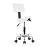 Rolling Saddle Stool Spa Salon Chair Black Image 8
