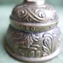 Set of 2 Vintage  Brass Sanctuary Bells Leo x Aqvila Angus x Pelicanus Image 5