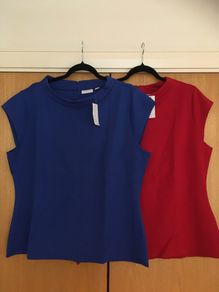 NY& Co Two Stretch Tops XL New