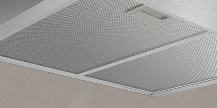 NEFF 90cm Chimney Cooker Hood Stainless Steel & Splashback