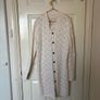 Persian hand-knitted white cardigan Image 4