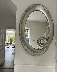 Oval mirror