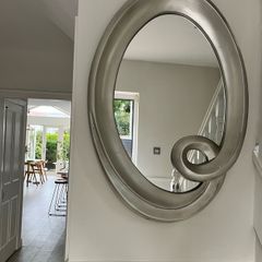 Oval mirror