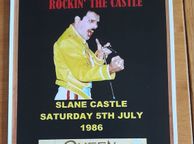 main image for ad Queen replica poster Slane Castle 1986