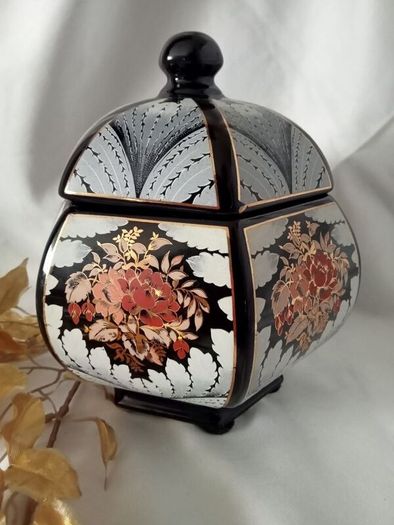 Italian Decor Lidded Jar