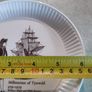 Vintage Wedgwood Millennium Of Tynwald 6" Myles Standish & William Bligh Plate Image 2