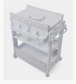 baby bath and changing unit