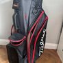 Titleist Cart Bag Black - Black - Red Image 2