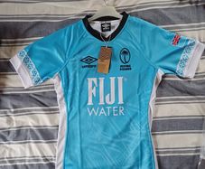 Umbro Fiji 2025/26 Away Rugby Jersey - Medium - New With Tags