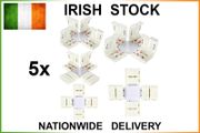 5050 5630 LED Strip Light Connectors + Shape Adapters 10mm 2pin NO Soldering