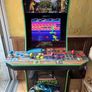 Arcade1Up Teenage Mutant Ninja Turtles 4 Player Arcade + Riser & Stool Image 4