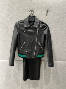 Leather jacket Maje